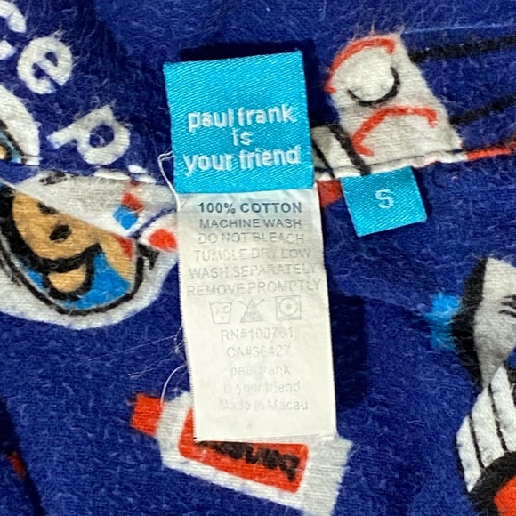 Paul Frank Space Patrol Flannel Pajamas - 2 Piece - Picture 5 of 10